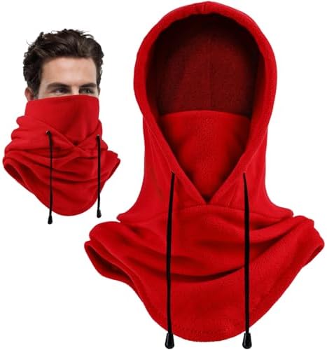 Oldelf Ski Mask Fleece Mask Warm Balaclava Stay Warm and Comfortable Face Mask for Men Women Breathable Sports Mask