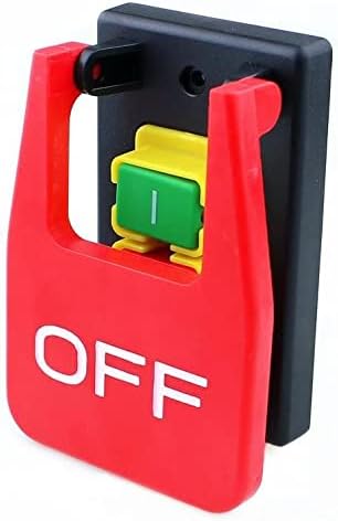 ONECM KJD17B 220V-240V 16A 5E4 electromagnetic Safety Switch with Emergency Stop Cover