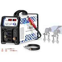 Reboot Plasma Cutter With Built In Air Compressor 40A 120V IGBT Inverter Digital Cutting Machine with 2PCS PT-31 Plasma Cutter Roller Guide Wheel