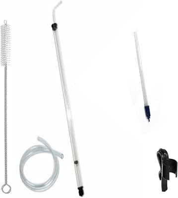 Fermtech Regular Deluxe Siphoning Kit, Regular Auto - Siphon, 24 Pro Wine Bottle Filler, Clamp and Tubing and 30 Brush