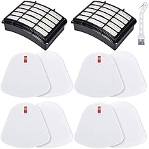 Leadaybetter Vacuum Filter Replacement for Shark Navigator Lift Away Deluxe NV350 NV351 NV352 NV355 NV356E NV360 NV370 UV440 UV540 CU500 ZU503AMZ Models, Parts XFF350 & XHF350, 2 + 4 Pack Filters