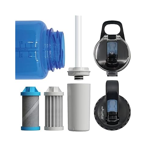 Epic Water Filters The Answer | Water Bottle Filter System Compatible with Hydro FlaskYetiIron FlaskSimple ModernHydro Cell | USA Made Filter Removes 99.9% of Tap Water Contaminants