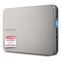 Toshiba Canvio Flex 1TB Portable 2.5 External Hard Drive (HDD) for Mac, Windows PC, Smartphone and Tablet Use, Compatible with Most USB-C and USB-A Devices, Warm Silver (HDTX210ESCAA)
