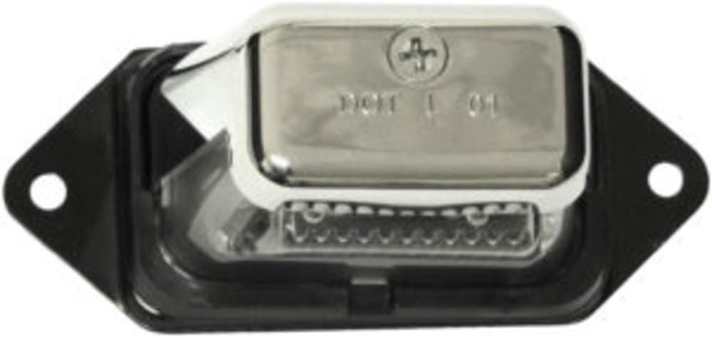 Peterson Manufacturing V296XC LED License Light (Oblige, Chrome, 4"X1.63"), 1 Pack