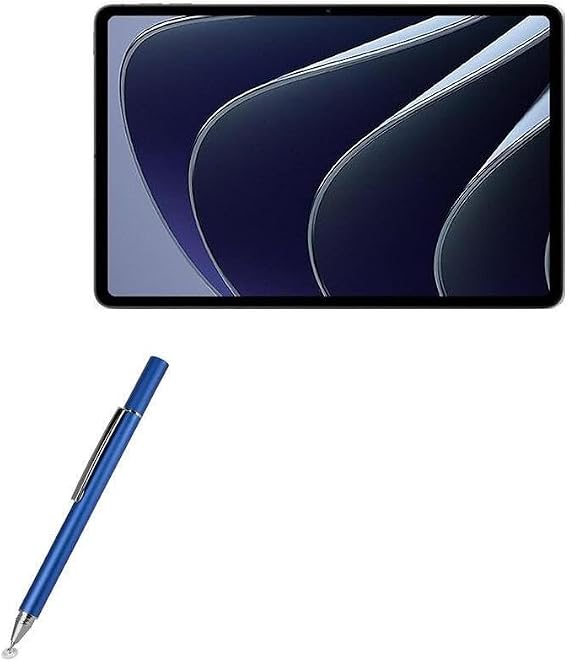 BoxWave Stylus Pen Compatible with OnePlus Pad - FineTouch Capacitive Stylus, Super Precise Stylus Pen - Lunar Blue