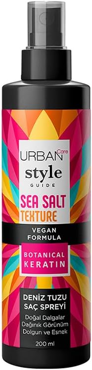 URBAN Care Style Guide Deniz Tuzu Etkili Doğal Dalga Sağlayan Saç Spreyi 200 ml- Vegan