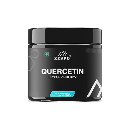 Quercetin Supplement 880mg – 90 Capsules – Plant-Based Bioflavonoid Formula – Daily Wellness & Seasonal Balance