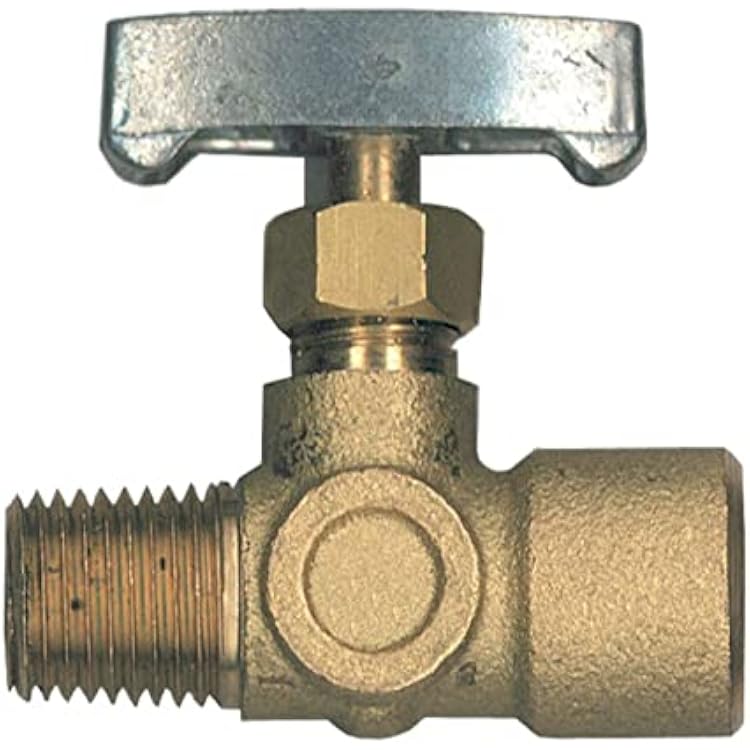 Bayou Classic Control Valve - Threaded, LPG Compatible - 1 In. - Brass