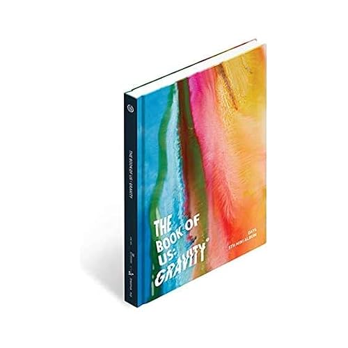 Day6 The Book Of Us : Gravity 5th Mini Album Mate Version Red Color 80p PhotoBook+2p PhotoCard+1p BookMark+1p PostCard+Tracking Sealed
