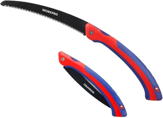 WorkPro WP333003 250 mm Katlanabilir Profesyonel Ağaç Budama Testeresi