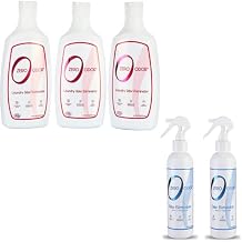 Zero Odor Multi-Purpose Household Odor Eliminator, Trigger Spray, 8oz Two Pack - Laundry Odor Eliminator and Deodorizer 16 Ounces(3-Pack)