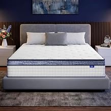 Full Size Mattress, 12 Inch Hybrid Full Mattress in a Box, Memory Foam Individual Pocket Springs, Medium Firm Comfort, Motion Isolation, Ideal for All Sleep Positions, CertiPUR-US Certified