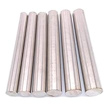 Yodaoke 6pcs 304 Stainless Steel Rods Assortment Kit Diameter 10mm-15mm Length 100mm