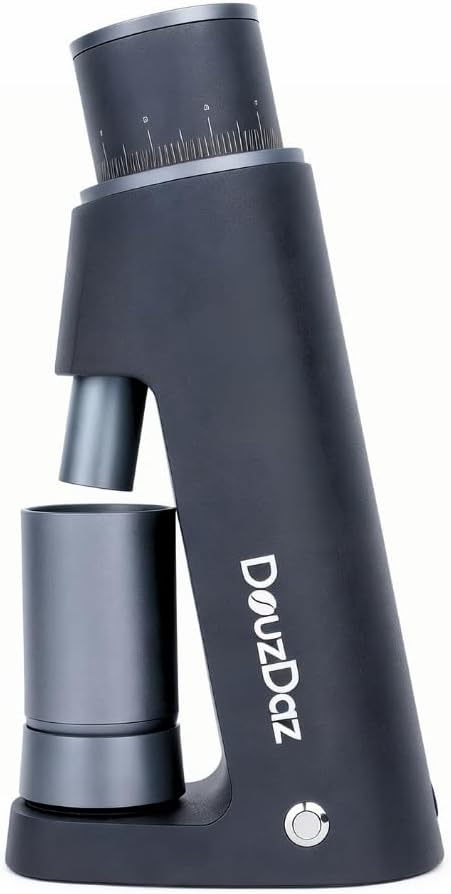 Single Dose Electric Burr Coffee Grinder, Black