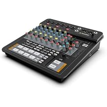 LILLIPUT AVMATRIX Shark H4M All-in-One 4-Channel HDMI A/V Switcher 6 Mic + 2 Stereo Inputs, XLR Balanced Out, Chroma/Luma Key, PIP/POP, DSK, RTMP/SRT Streaming, USB/SD Recording, T-Bar