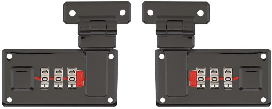 Pack of 2 Briefcase Combination Locks Luggage Suitcase Hasps with Combination Lock Replacement 3-Digit Combination
