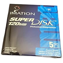Imation SuperDisk 120MB Windows/DOS/IBM formatted (5-Pack)