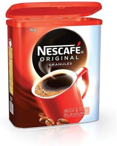 Nescafe Original Instant Coffee Granules Tin 1 kg Ref 12079950 123315