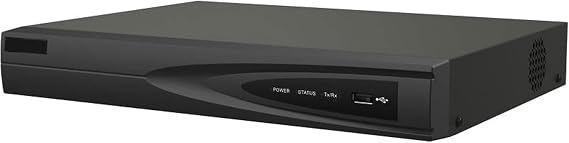 DS-7604NI-Q1/4P 4K 8MP 4CH PoE NVR 1 SATA H.265 4K HDMI Output NO HDD