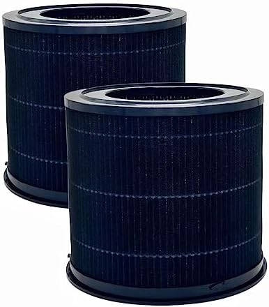 Replacement H13 Filter, 3 in 1 High efficiency Compatible for smartmi P1 Air Purifier 2 pack