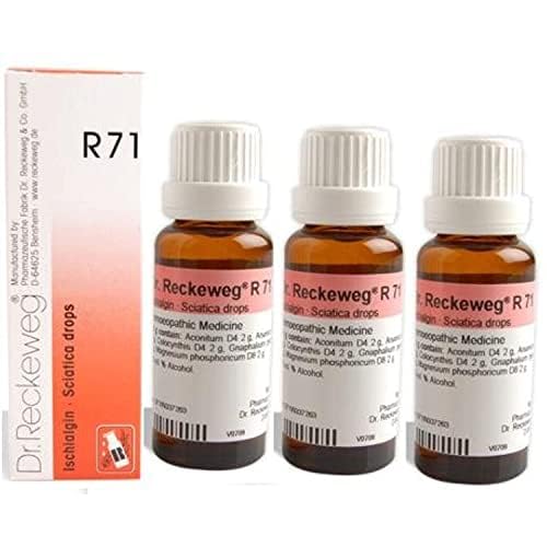 Dr.Reckeweg Germany R71 Sciatica Drops Pack of 3