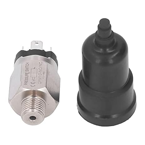 Pressure Switch, Adjustable Diaphragm Type, Long Life Professional Pneumatic Pressure Control Switch for Pump