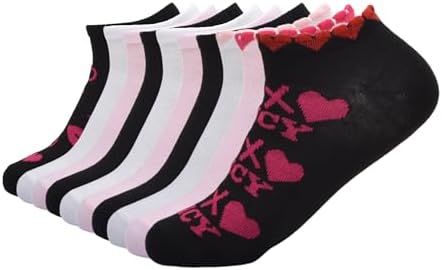 Juicy mens 10 Pack Juicy Xoxo No Show Socks