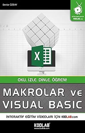 Makrolar ve Visual Basic 2019