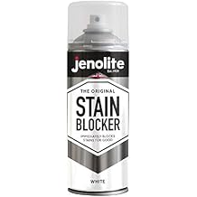JENOLITE Stain Blocker Aerosol | Damp Seal Paint | White | Immediately Covers & Blocks Stains for Good | 400ml (13.5 fl oz)