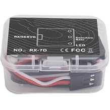 Drfeify Premium Plastic RC Gyro Module with Adjustable Sensitivity for SCX10, Automatic Stability Control Mini Gyroscope Stabilizer, Compact Lightweight Design, for RC Car Enthusiasts