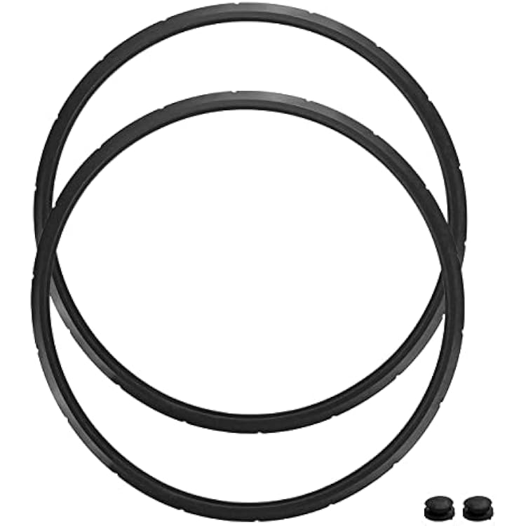 09924 Pressure Cooker Sealing RingOverpressure Plug Pack for Presto Cooker models: 0128202, 0128203, 0128204, 0128303 6 & 8 Quart Presto Pressure 2 PACK