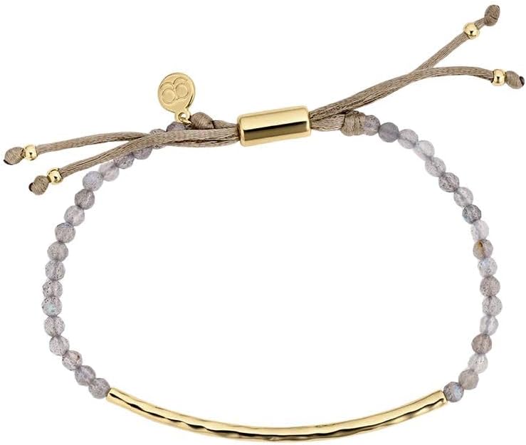 gorjana Women's Power Gemstone Bracelet for Balance, Adjustable Slide Closure