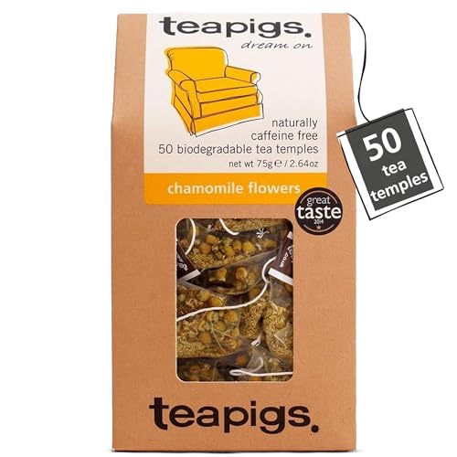 Teapigs Chamomile Flowers Tea 50 Temples