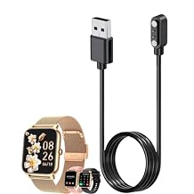Smart Watch Charger for Boquaw P90GDGD 3.3Ft/100cm 2 Pin USB Portable Magnetic Charging Cable Cord for Boquaw P90GDGD