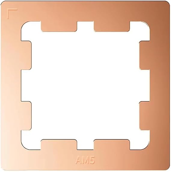 AM5 CPU Contact Frame Copper Full Surround Frame Better Cooling CPU Heatsink Plat Armor for 7950X 7900X 7700X 7600X