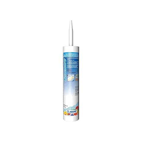 Mapei Keracaulk U Unsanded Caulk (Gray) - 10.5-oz