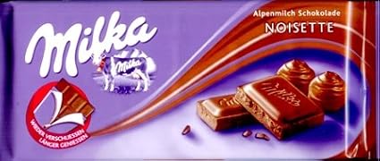 Milka, Alpenmilch Schokolade Chocolate Bar, 3.52 Ounce