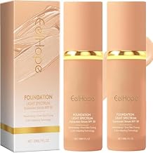 2Pcs Foundation Makeup 4 in 1, Make up Foundation Light Spectrum, Hydrating Color Changing Liquid Foundation Concealer SPF 50+ (30ML)