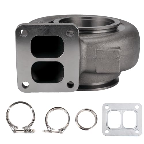 PSR T4 Divided Inlet, Vband Outlet 1.28AR Turbine Housing for 7375G 7975G 6275G 6775G Turbos
