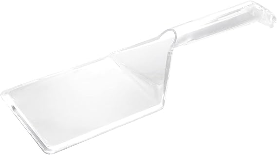 Party Essentials Hard Plastic Spatula, Clear, One Size (N10123)
