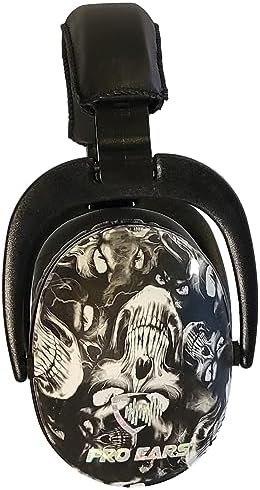 Pro Ears ReVO Passive Ear Muffs, Perfect for Children & Adults with Smaller Heads, NRR 25, Comfortable Fit w/Proform Leather