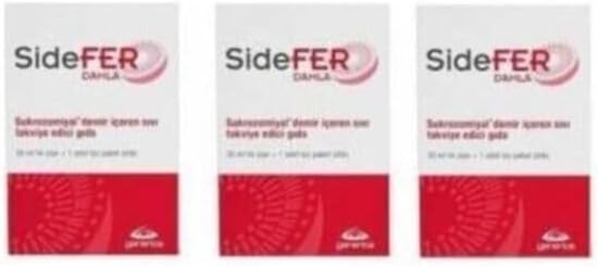 Sidefer Damla 30 Ml X 3 Adet P02196