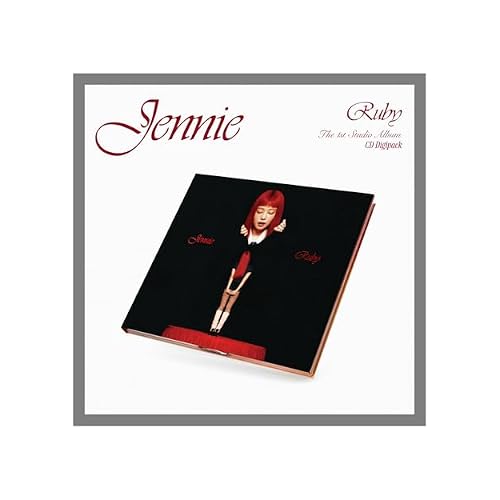 BLACKPINK JENNIE Ruby 1st Studio Album Version 24p PhotoBook+2p PhotoCard+1p Film Photo+Tracking Sealed