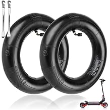 (2-Pack) 10x3 Replacement Inner Tubes with 90 Degree for 255x80 90/65-6.5 80/65-6.5 Tires Scooter