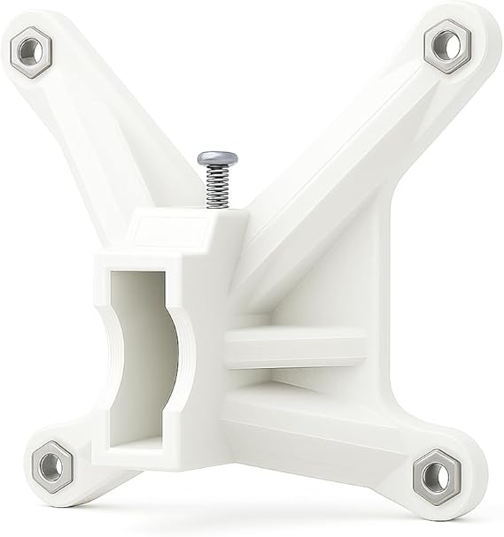 VESA Mount Adapter for HP M Series & 5 Series Monitors (M22f, M24f, M24fd, M24fw, M27f, M27fe, M27fd, M27fq, M27fw, 524sa, 524sf, 524sw, 527sa, 527sf, 527sw) (WHITE)