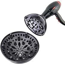 yanbirdfx Black Universal Blower Hairdressing Salon Curly Hair Dryer Diffuser Tool Attachment Tool Gift for Blow Dryers
