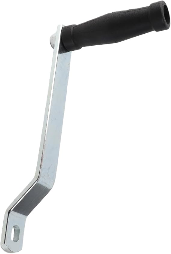 Keenso 8.1in Ergonomic Winch Handle Crank Comfortable Grip Replacement for Ship Trailer Winch