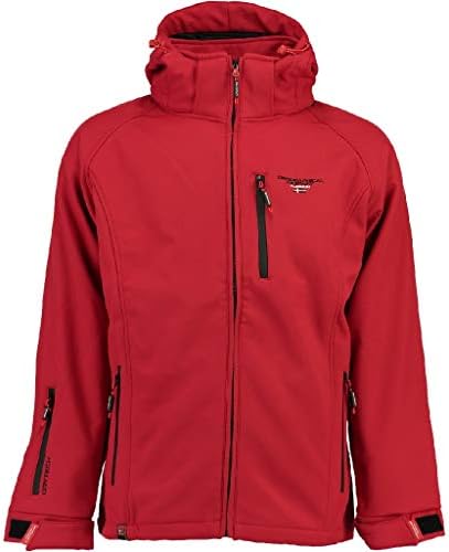 Geographical Norway Taboo Men's SR034H/GN Softshell Jacket Jacket Red-S