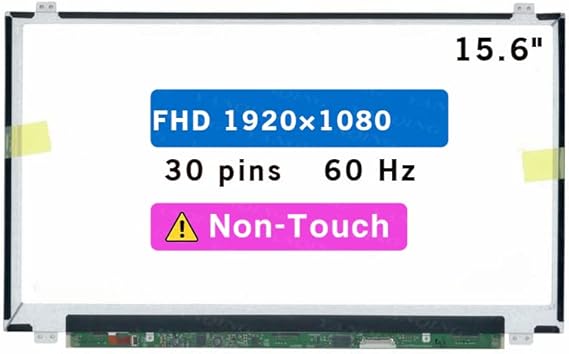15.6" Screen Replacement for Dell G5 15 5587 LCD Display Panel 30 pin (FHD 1920x1080 Non-Touch)