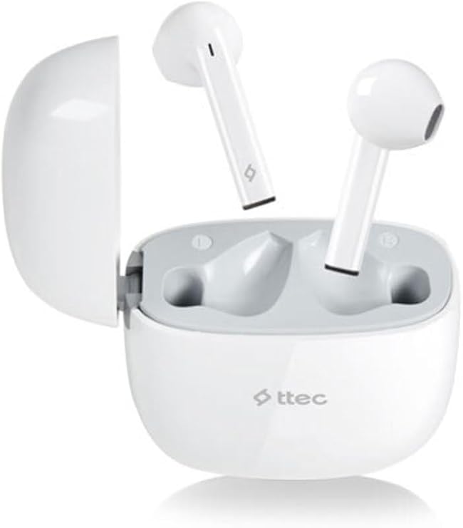 ttec AirBeat Go Gerçek Kablosuz TWS Bluetooth Kulaklık - Beyaz